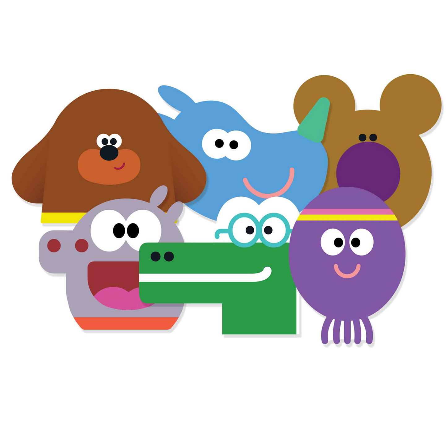 Hey Duggee & Squirrels Party Pack Of Six Masks