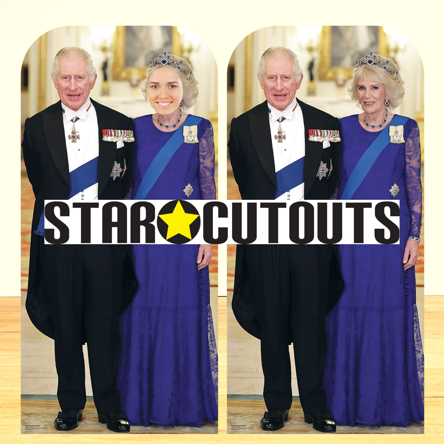 King Charles Stand In Cardboard Cutout - mycardboardcutout
